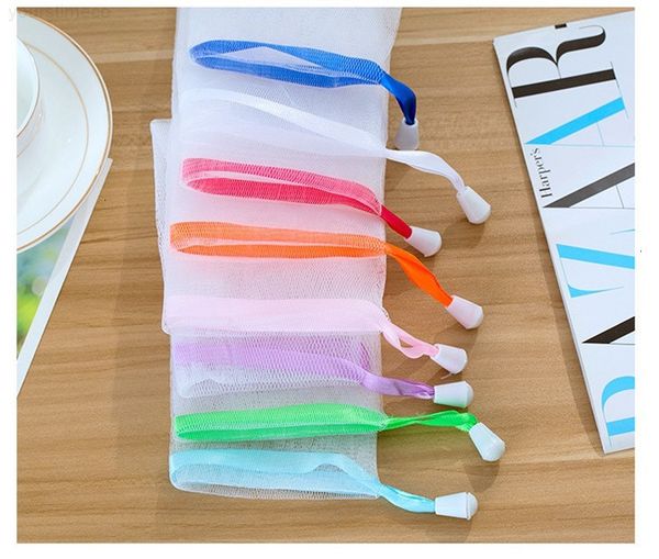 

soap soaped glove for foaming bag foam net bathroom cleaning gloves mesh bath sponges