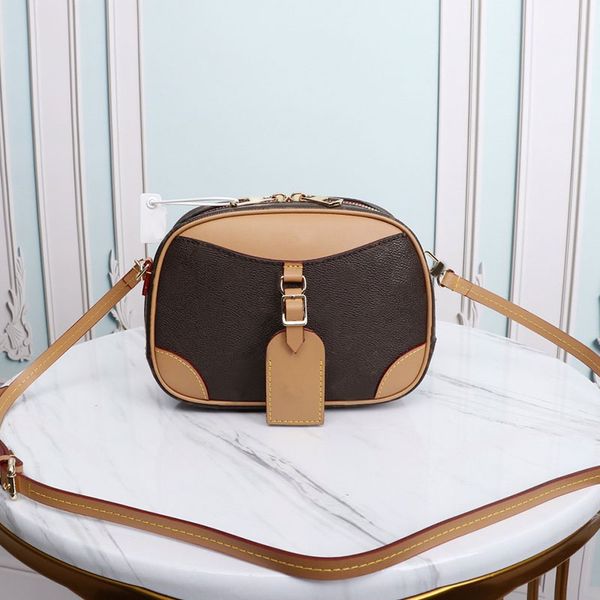 

lady crossbody bag women flap shoulder bag classic leather handbag monogram canvas handbag camera case retro pillow purse