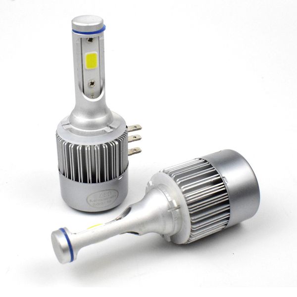 Auto H15 LED Bulb Bulb Headligh 24W 2000lm Auto wireless Lampada faro 12V conversione luce di guida 6500K bianco