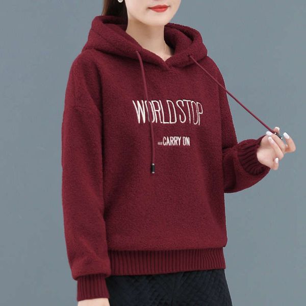 

teddy cashmere foreign style new autumn / winter women's clothing in 2020, Black