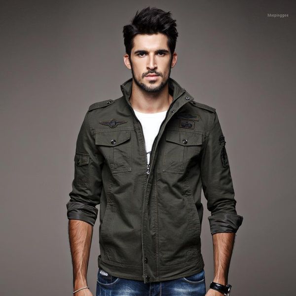 

men's jackets men jacket cotton pocket coats army tactical bomber windbreaker clothes plus size 6xl jaqueta masculina1, Black;brown