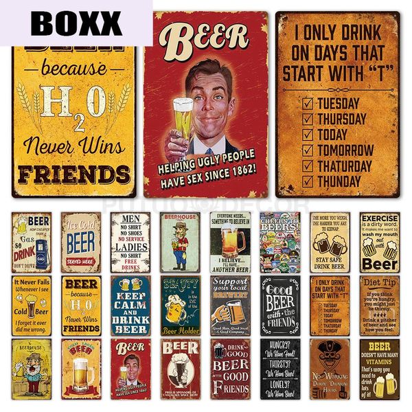 

funny metal sign beer tin sign plaque metal vintage pub metal plate wall decor for bar pub club man cave decorative plates
