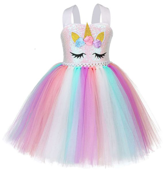 

carnival par unicorn 2020 girls sequin tutu drs fk33np1l, Red;yellow