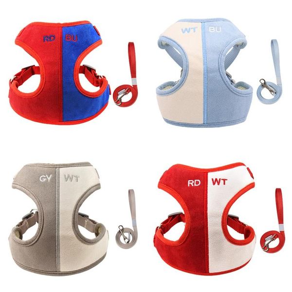 

breathable dog traction rope puppy traction rope ajustable durable chihuahua dog cat harness daily outdoor pet accessories