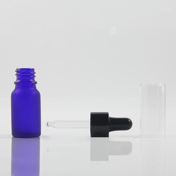 

storage bottles & jars pink/bule frosted 10ml bottle for essential oil with dropper1
