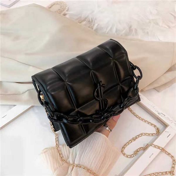 

hbp new ladies fashion shoulder bag classic leather plastic chain 1111