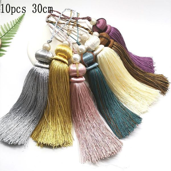 

mixed color tassels 10pcs sets diy accessiories silk tassels for curtain and cloth home decoration muliti style accessiories h jllkex