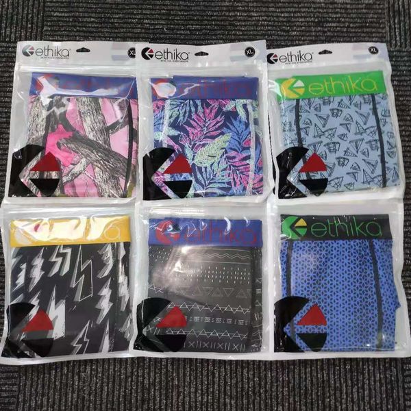 

ethika random styles ethika men boxers underwear sports hip hop rock popular underwear fashion quick dry panties wholesale 994