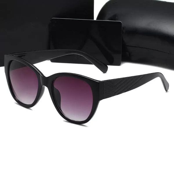 Luxusmarke Designer Sonnenbrille Herren Damen Sonnenbrille UV400 Katzenaugen Rahmen Retro Mode Goggle Damen Vintage Sonnenbrille Brillen 5 Farben mit Box A-14