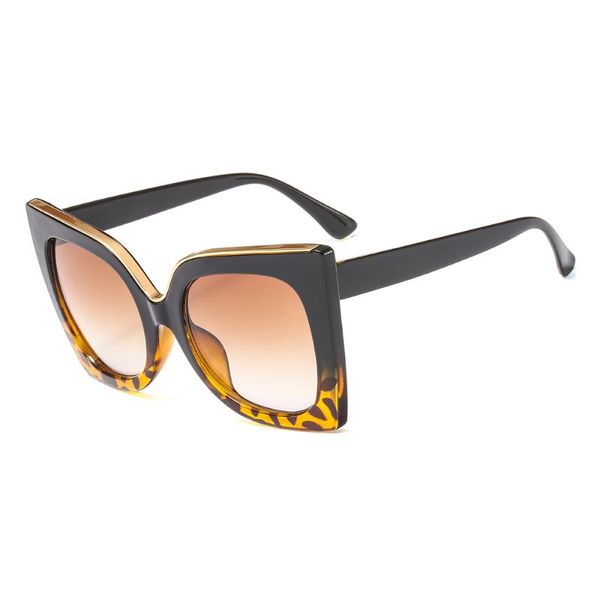 

sunglasses bingking retro oversize frame fashion shades women mirror red girls vintage luxury 9045 uv400 protection eyewear, White;black