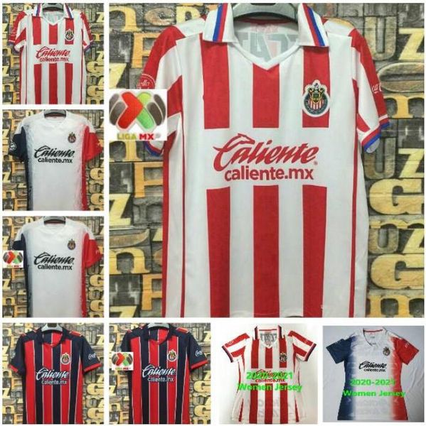 

size s-2xl mexico club chivas de guadalajara home 3rd away a.pulido lopez football shirts soccer jerseys 2020 woman men camesitas female kit, Black;yellow