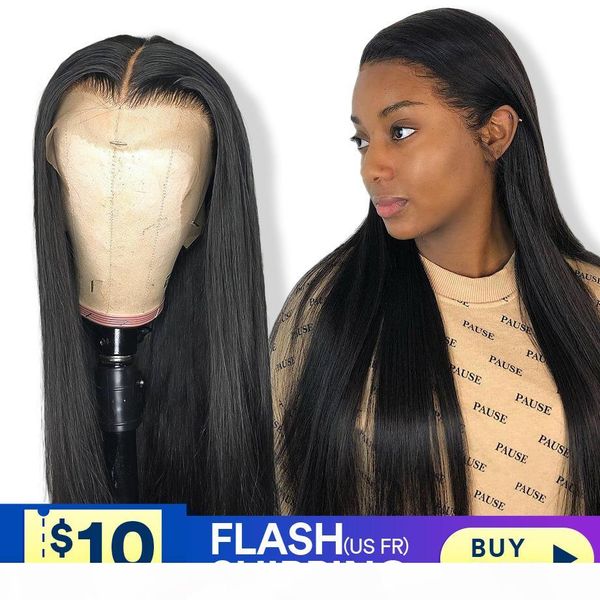 

lace front human hair wigs for black women straight hd frontal bob wig brazilian afro short long 30 inch natural wig full, Black;brown