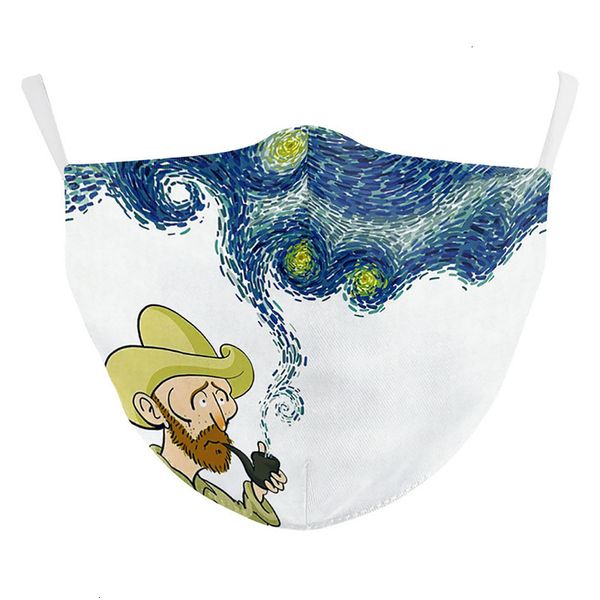 

strap csbj ear 2020 art adjustable digital printing dustproof haze pm2.5 protective mask 3outlet3mrn