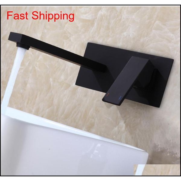 

c&c matte frosted black sink faucet and cold water wall mount basin mixer faucet baking varnish singl qyldgk bdesports