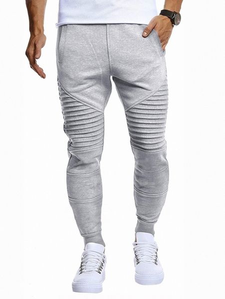 

men solid slant pocket sweatpants g4ql#, Black