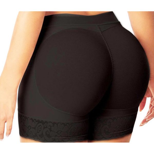 

women abundant buttocks panties knickers buttock backside bum padded butt lifters enhancer hip up boxers underwear s-3xl, Black;white