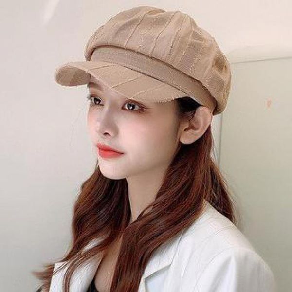 

cokk beret hat женщины newsboy cap octeragone hats для женщин дамы шляпы ретро мода шляпа осень зима горро корейская винтажная винтажная swy, Blue;gray