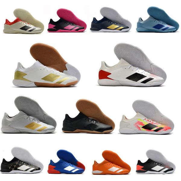

mens football boots low cut l ic 20.3 falcon black white soccer shoes red soccer cleats size 39-45