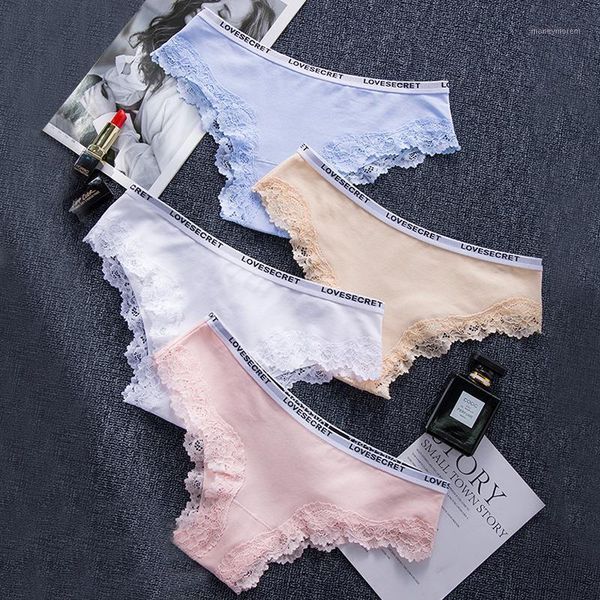 

women cotton panties soft comfort breath underwear briefs lingerie fashion letter female low-waist underpants intimates #f1, Black;pink