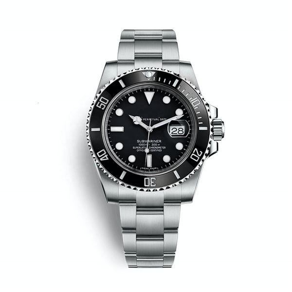 

luxury business for roiaxs-classic automatic machenicels wristwatch 904l stainless steel diver waterproof watch 5vodn, Slivery;brown