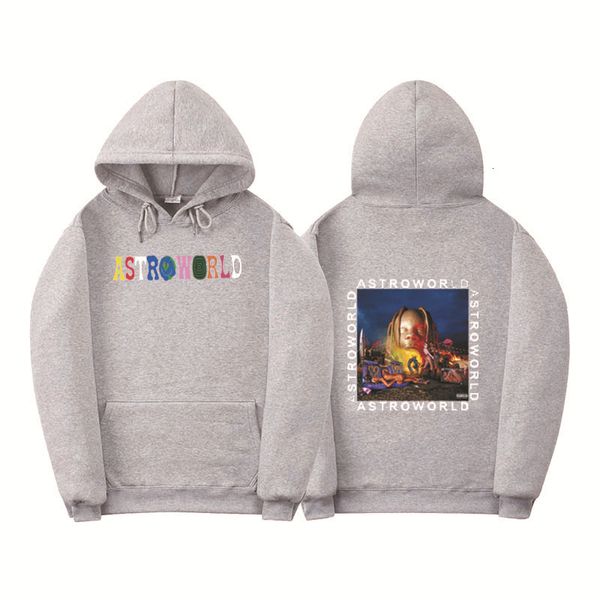 

singer astroworld hoodie sweatshirt men's and women's pullover sweater, Black