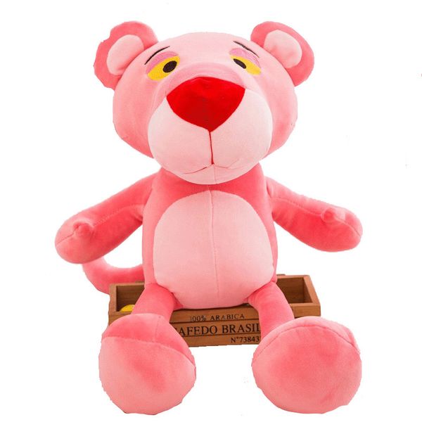 

animal dolls 30cm pink panther toys cute pink leopard plush toy 2020 selling plush pillows gift of the child