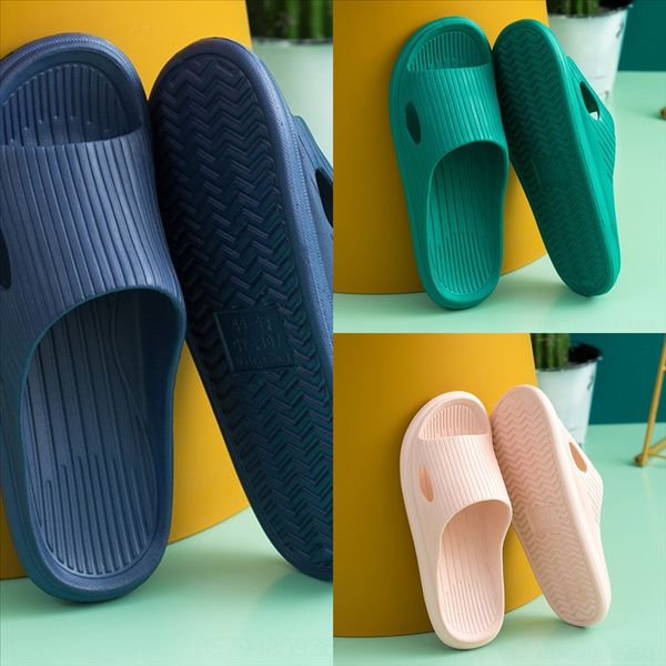 

rhra summer slipper men male beach shoe antiskid slippers man fashion bathroom thicken foot sandals home slipper, Black