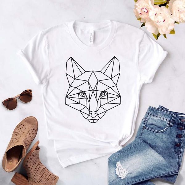 

geometric print women tshirt casual funny t shirt gift lady yong girl tee harajuku t shirt korean kawaii streetwear, White