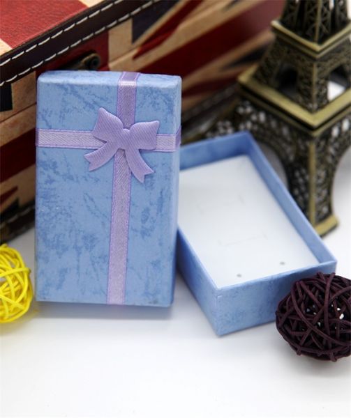 

fashion bow jewelry gift box colorful necklace earring ring bracelet rectangle ornament case 0 51zk l2