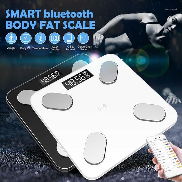 

lcd body fat scale floor scientific smart electronic led digital weight bathroom scales balance bluetooth app android ios1