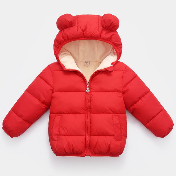 

baby and cotton padded jacket winter plus down children's clothes new style, Blue;gray