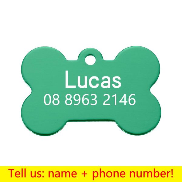 

personalized dog id tags customized pet tag for cat puppy dog engraved tag identification with name telephone q wmtwmf