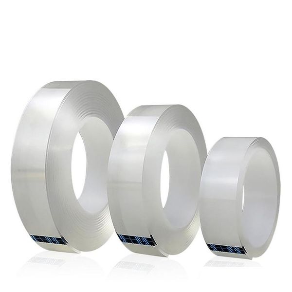 

1/2/3/5m reusable double-sided adhesive nano traceless tape removable sticker washable adhesi sqcvbv five2010
