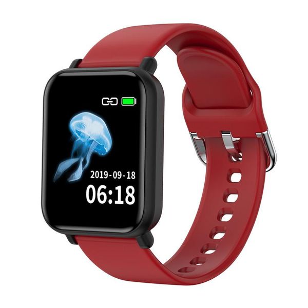 

smart sport watch r16 android ios сердечное рисунок артериальное давление окси браслет браслет fitness tracker мужчины женщины цвет звоните