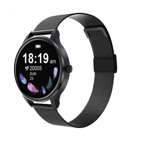 

g3 1.09 ultra thin circle touch smart bracelet heart rate blood prsure waterproof watchjk