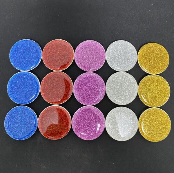 

5 color universal car glitter bling phone holder for smart phone grip stand sockets tablets for iphone x samsung