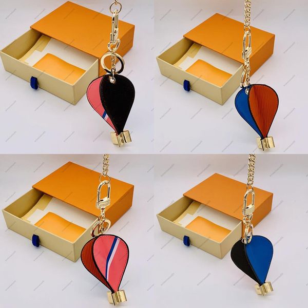 

air balloon design key buckle purse pendant bags chains mouse key buckle keychain 4 colors women bag pendant accessories, Silver