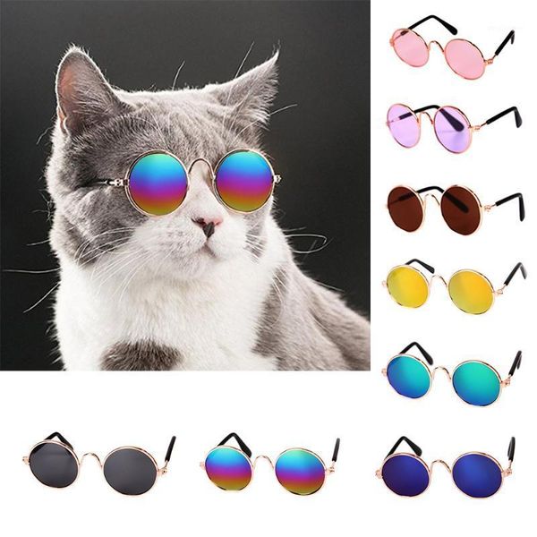 

1pc lovely pet cat glasses dog glasses pet products for little dog cat eye-wear sunglasses ps accessories1