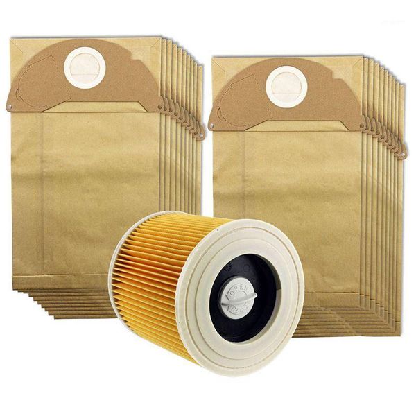 

vacuum cleaner for karcher wet&dry wd2 filter and 20 dust bags1