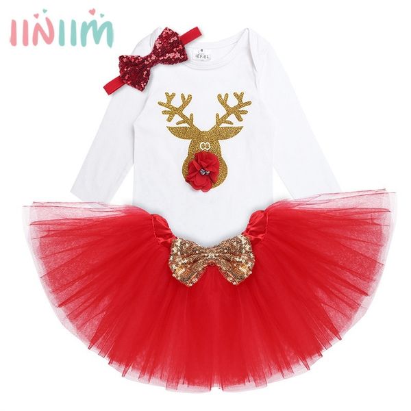 

iiniim 3pcs newborn baby clothes autumn/winter summer cotton baby rompers kids infantil baby girls clothing christmas costumes y200320, Blue