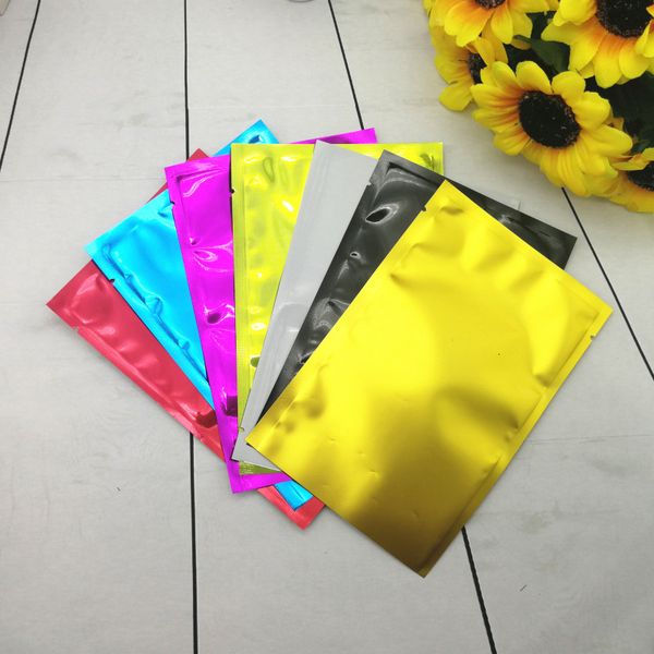 

mylar 6 aluminum sizes seal pe colorful heat foil bag smell proof pouch closet organizer kitchen accessories home decor