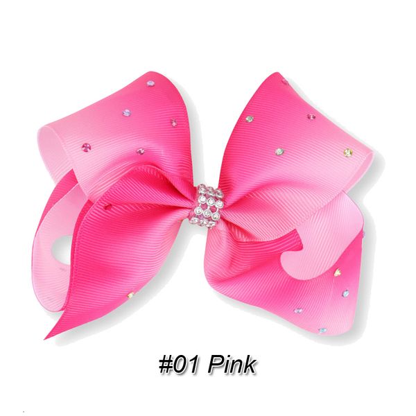

jojo bows with clip siwa accessories for girls 12cm large rainbow hair bow ss108