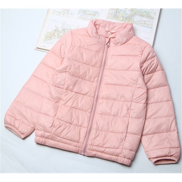 

autumn light boys' warm girls' winter baby 90 white duck down jacket children's clothes, Blue;gray