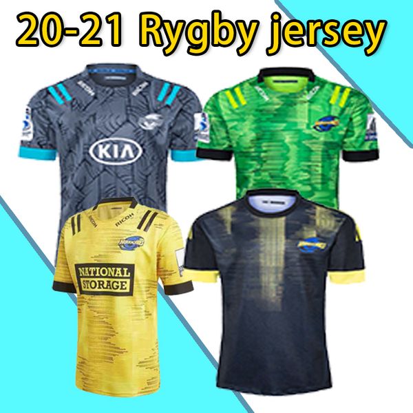 

new 2020 2021 crusaders blues highlanders hurricanes super rugby jerseys 20 21 sports s-5xl, Black;gray