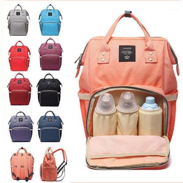 

mummy maternity nappy bag stroller bolsa large capacity baby travel backpack mommy nursing bag baby care changing diaper1