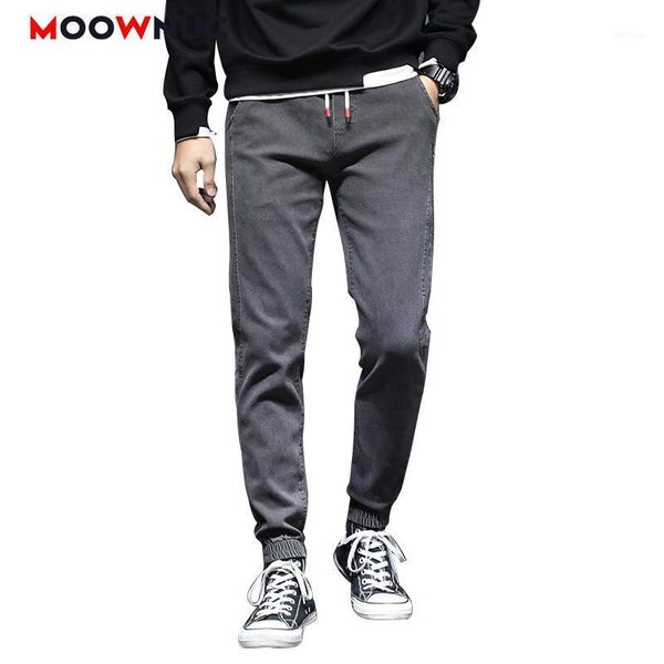 

streetwear jeans for men black fashion pants hip hop denim male casual moownuc full-length fit 2021 new spring autumn sweatpants1, Blue