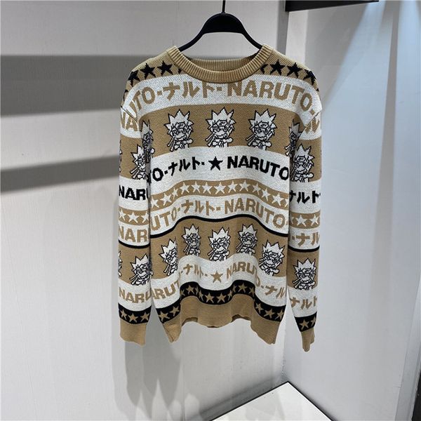 

new 2021 men luxury winter warm gentleman cartoon stars knit casual sweaters cardigans asian plug size high #n419 qskc, White;black