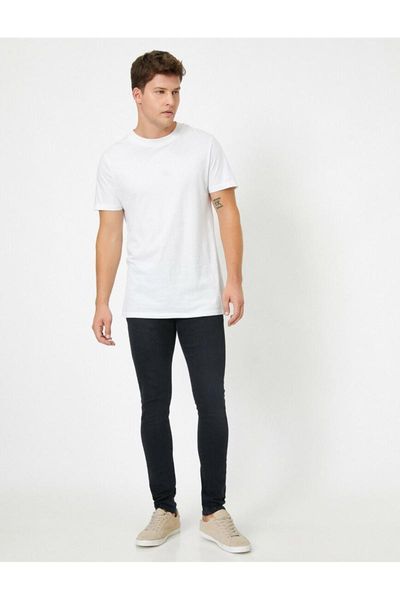 

koton male indigo jean pants 21 kam43546ld, Blue