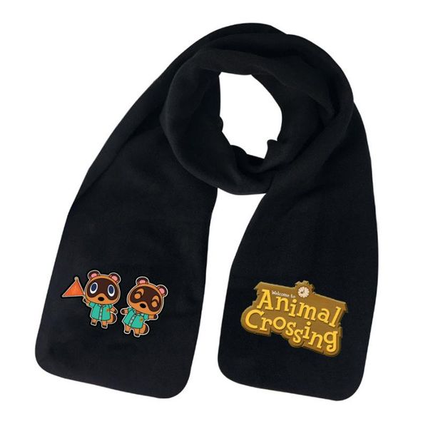 

anime animal crossing scarf teenagers winter warm scarves scarf boys girls cotton warm long wrap shawl, Blue;gray