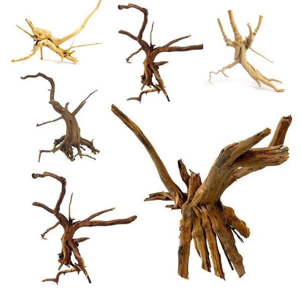 

decorations aquarium decoration wood natural trunk driftwood tree fish tank background plant stump cuckoo root ornament